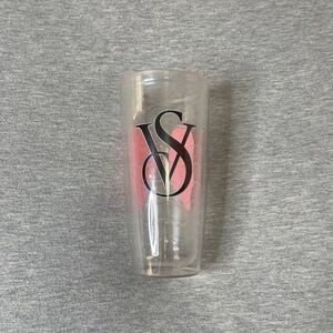 Victoria’s Secret 24. Oz Pink Angel Wing Logo Tumbler Cup